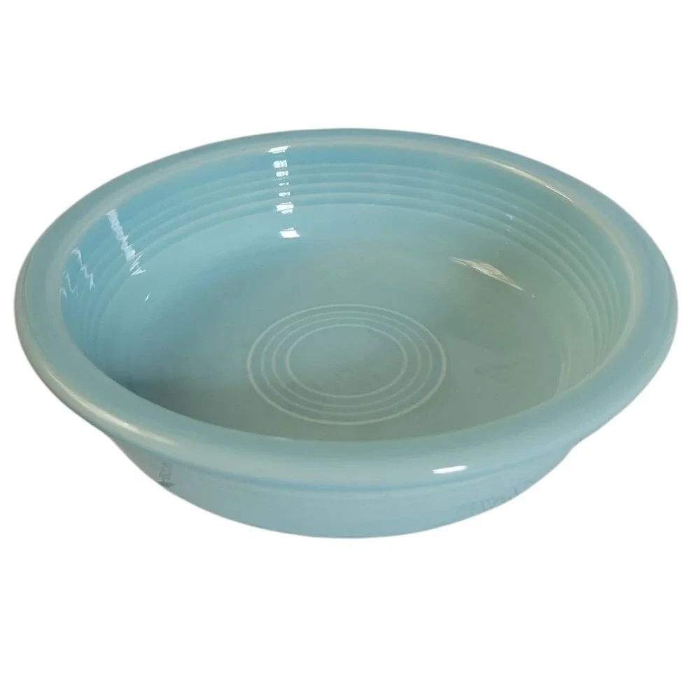 Fiestaware FIESTA CLASSIC RIM CEREAL Bowl CERAMIC DISH 19 OZ Sky Blue